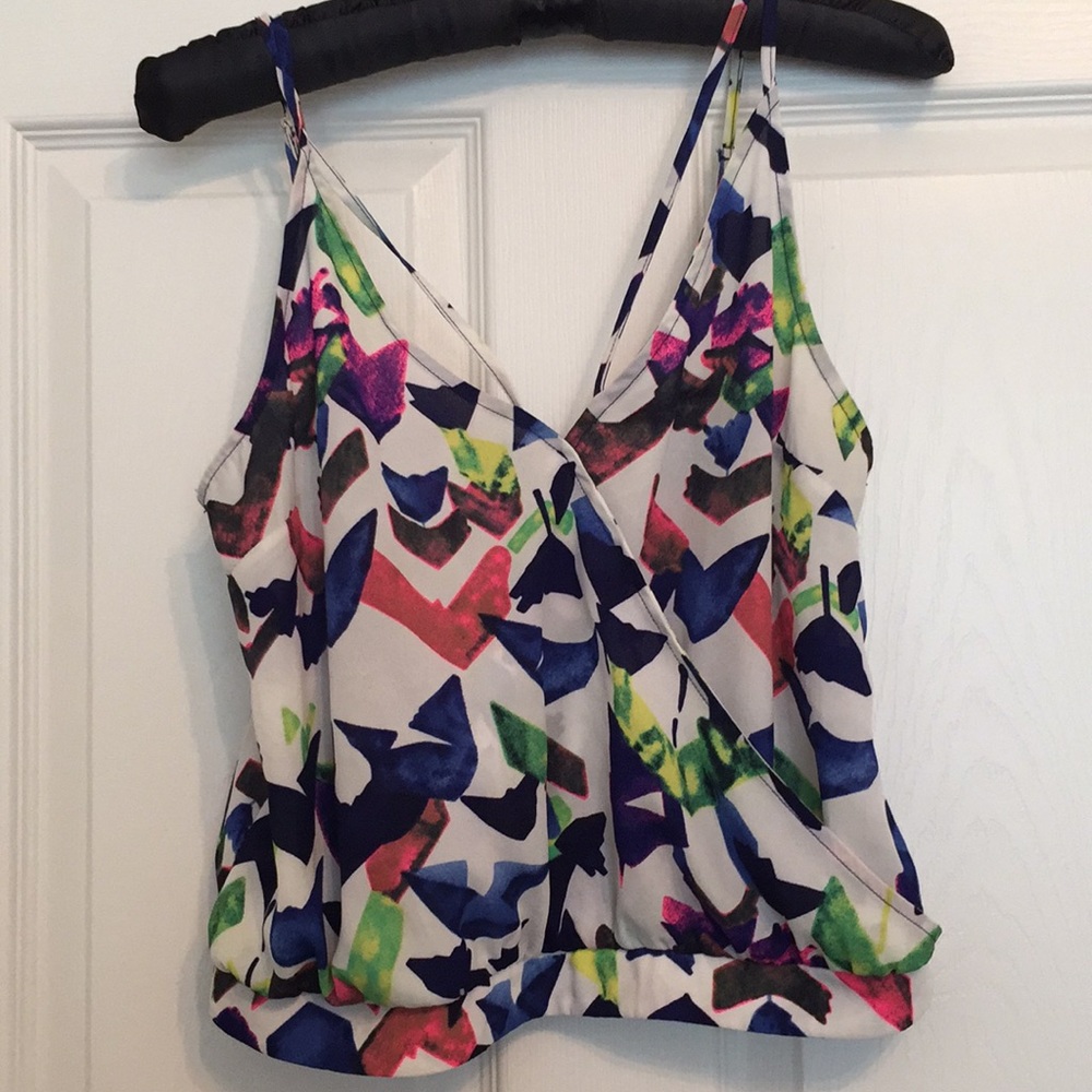 Multicolored Crop Top